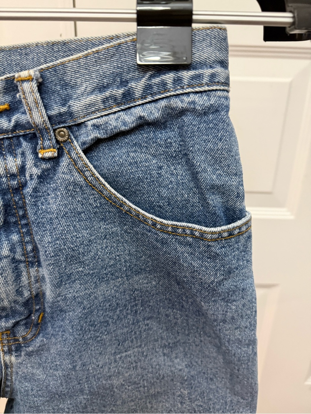 Billabong Mid-Blue High-Rise Denim Shorts - Picture 2 of 8